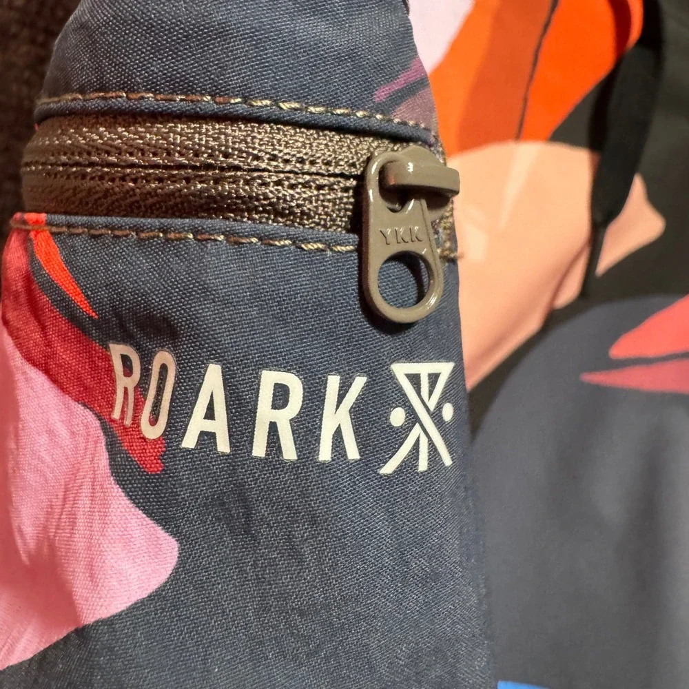 ROARK Boatman Cordura Fabric Board Shorts Size 36 Floral Multicolor‎